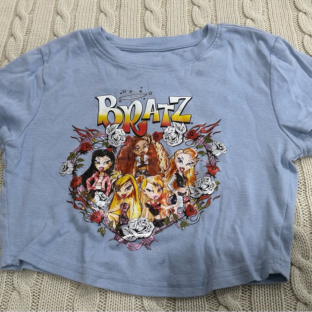 Bratz Graphic Tee in Light Blue